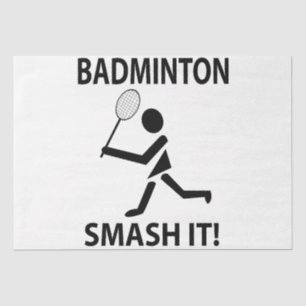 Badminton Racket Smash It Sports Badminton Tissue Paper