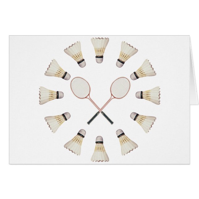 Badminton Rackets (Front Horizontal)