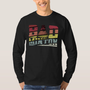 Badminton Racquet Sport Strokes T-Shirt