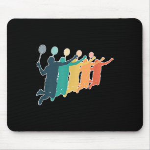 Badminton Retro Racket Mouse Mat