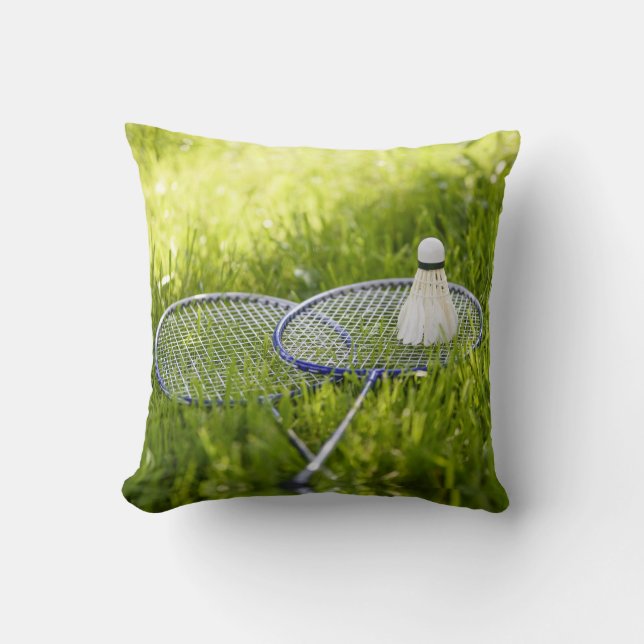 Badminton Set to Go Cushion (Front)