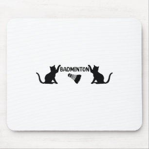 Badminton Shuttle And Cats - Cool Badminton Shuttl Mouse Mat