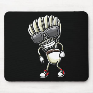 Badminton Shuttle Dancing  Mouse Mat