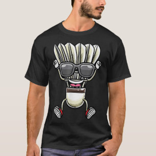 Badminton Shuttle Dancing  T-Shirt