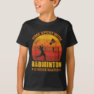 Badminton Shuttle Dancing  T-Shirt