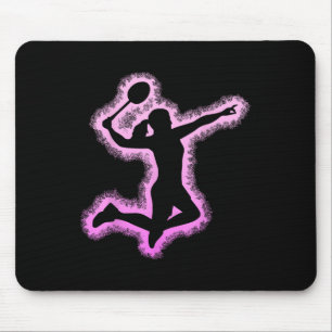 Badminton Shuttle Girls Women Mouse Mat