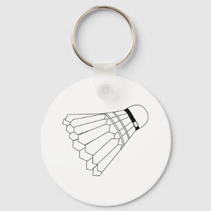 Badminton Shuttle Key Ring