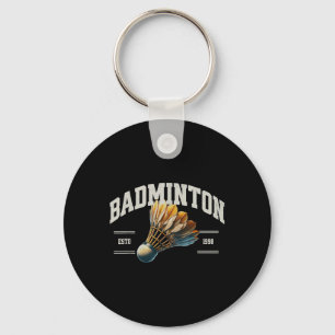 Badminton Shuttle Key Ring