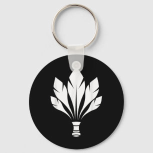 Badminton Shuttle Key Ring