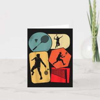 Badminton Shuttle Kids Boys Youth Men  Card