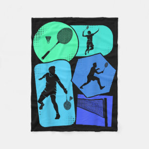 Badminton Shuttle Kids Boys Youth Men  Fleece Blanket