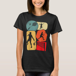 Badminton Shuttle Kids Boys Youth Men  T-Shirt