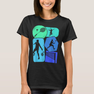 Badminton Shuttle Kids Boys Youth Men T-Shirt