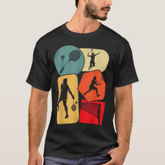 Badminton Shuttle Kids Boys Youth Men  T-Shirt