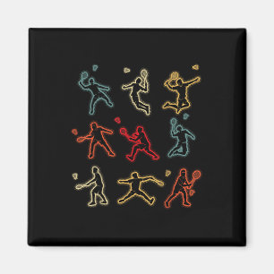 Badminton Shuttle Kids Youth Boys Magnet