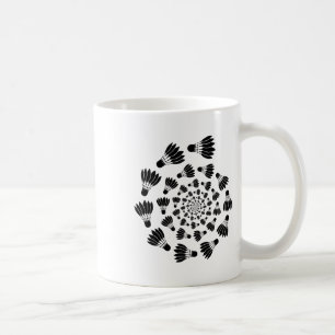 Badminton Shuttle Love Team Player Coach Coffee Mug