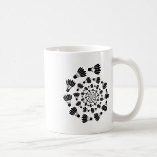 Badminton Shuttle Love Team Player Coach Coffee Mug