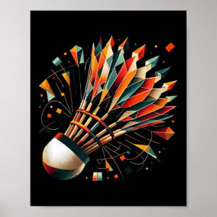 Badminton Shuttle  Poster