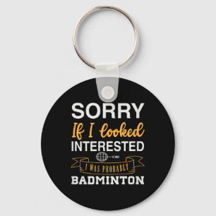 Badminton Shuttle Racket Badminton Player 0 Key Ring