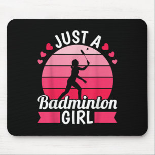 Badminton Shuttle Racket - Racquet Just A Badminto Mouse Mat