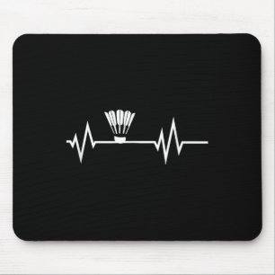 Badminton Shuttle Racket Sports Athlete Competitor Mouse Mat