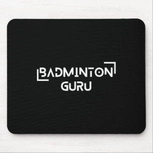 Badminton Shuttle Racket Sports Champion Strategy Mouse Mat