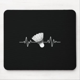 Badminton Shuttle Sports Team Player Funny Badmint Mouse Mat