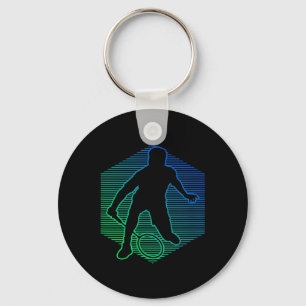 Badminton Shuttle Squash Womens Badminton Player Key Ring