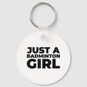 Badminton Shuttle Team Racket - Just A Badminton G Key Ring