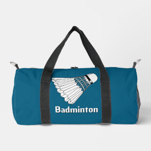 Badminton Shuttlecock Design Duffel Bag