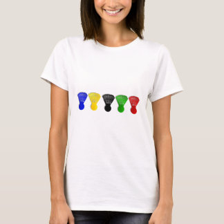 badminton shuttlecock sports T-Shirt