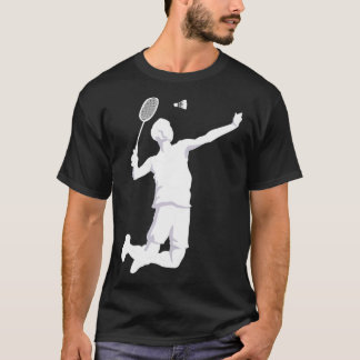 Badminton Shuttlecock Style ball badminton clothin T-Shirt