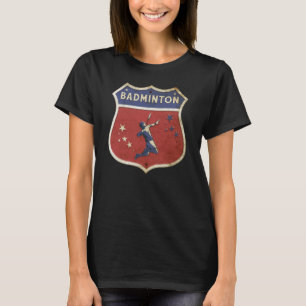 Badminton Shuttlecocks Badminton Racket Garden Gam T-Shirt