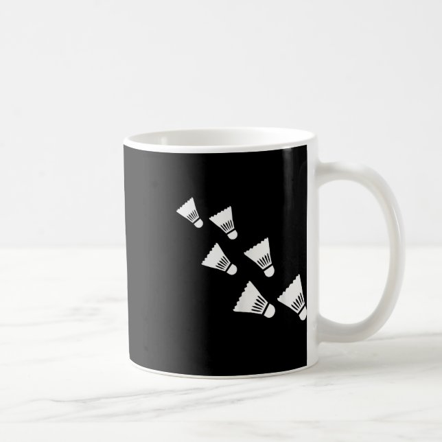 Badminton Shuttles  Coffee Mug (Right)