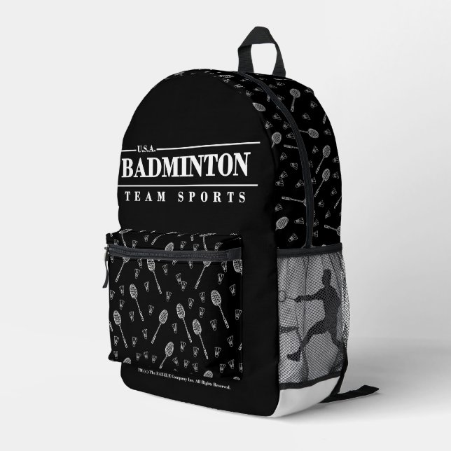 BADMINTON Sport Backpack  (Back Corner Right)