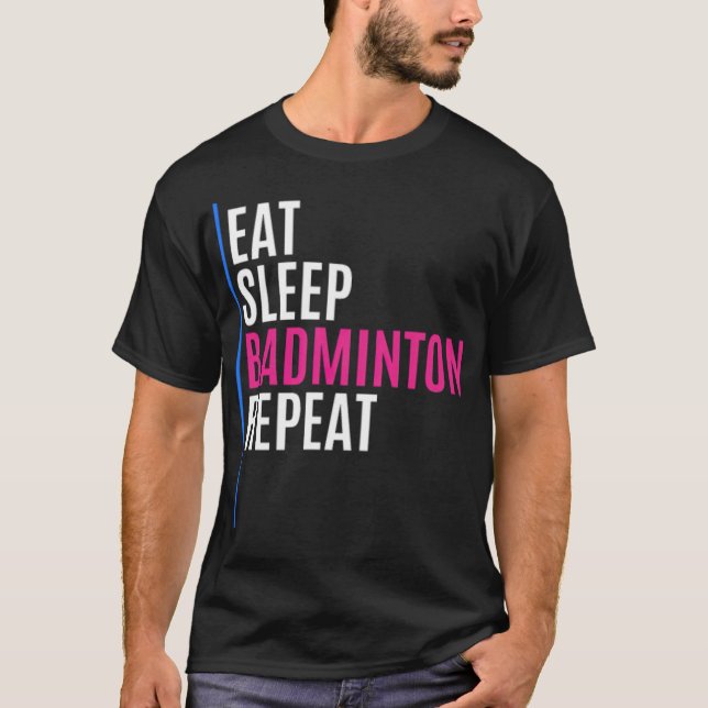 Badminton Sport  & badminton badminton coach shirt (Front)