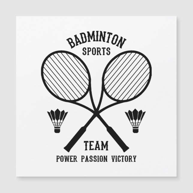 Badminton Sports Team (Front)