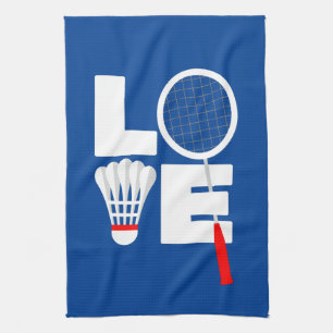 Badminton Sports Towel - LOVE