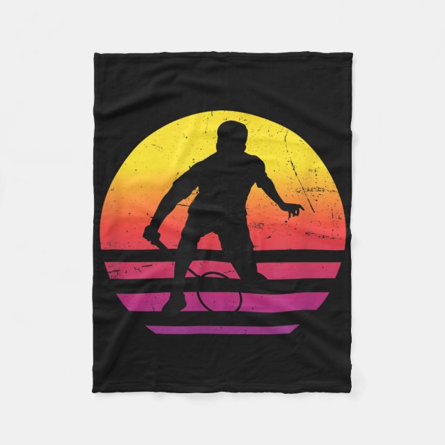 Badminton Squash Mens Shuttle Women  Fleece Blanket (Front)