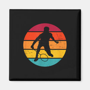 Badminton Squash Shuttle Womens Badminton Player Magnet