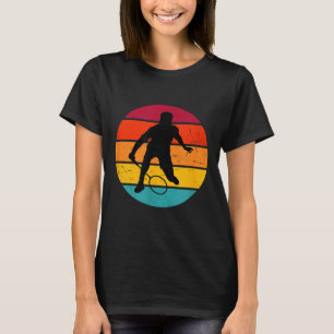 Badminton Squash Shuttle Womens Badminton Player T-Shirt