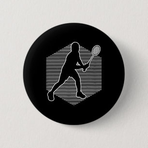 Badminton Squash Womens Shuttle Men 6 Cm Round Badge