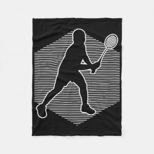 Badminton Squash Womens Shuttle Men  Fleece Blanket