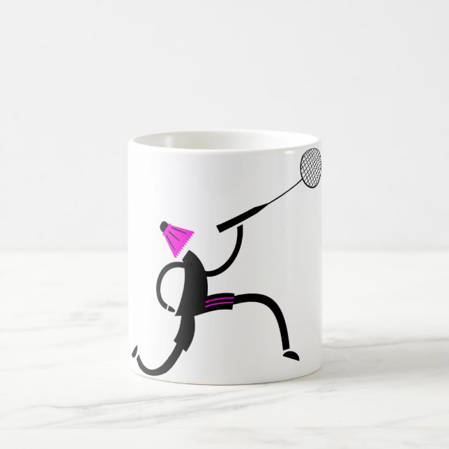 badminton star coffee mug (Center)