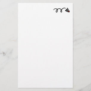 Badminton stationery paper for writing letters etc