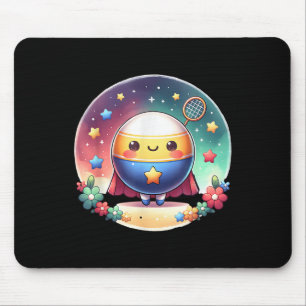 Badminton Superhero Super Hero Badminton Mouse Mat