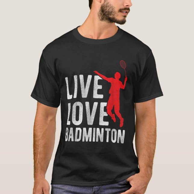 Badminton  T-Shirt (Front)