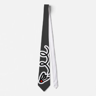 Badminton tie gift for players and enthusiasts