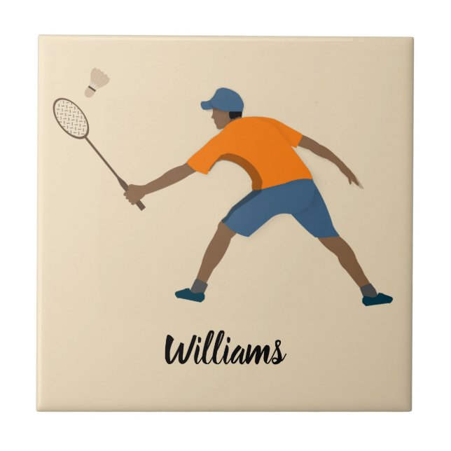 Badminton Tile (Front)