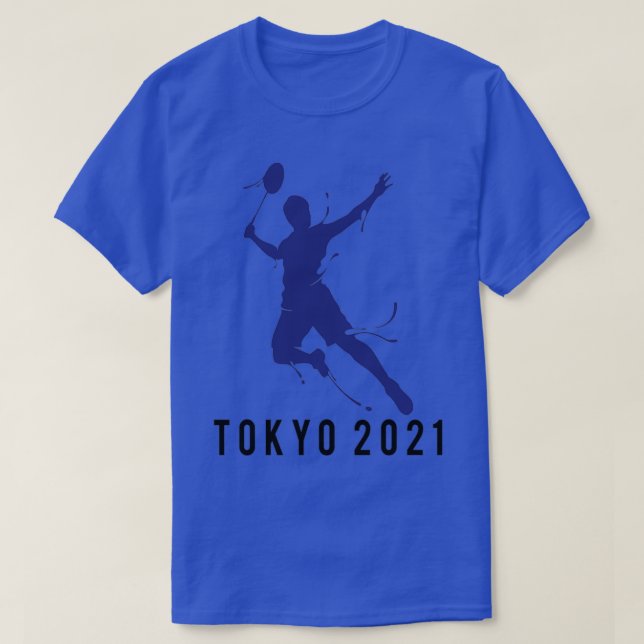 Badminton Tokyo 2021 T 4 T-Shirt (Design Front)